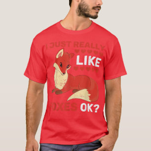 Camiseta Engraçado Natureza Selvagem Do Fo Lover Forest Ani