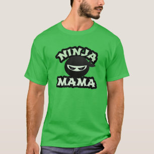 Camiseta Engraçado NINJA MAMA Multitarefa WAHM Baby New M