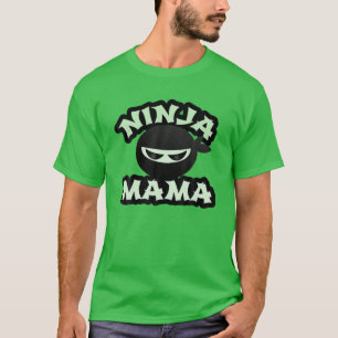 Camiseta Engraçado NINJA MAMA Multitarefa WAHM Baby New Mãe