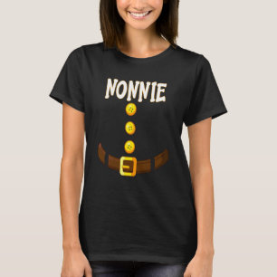 Camiseta Engraçado Nonnie Christmas Gnomo Dwarf Matando Elf