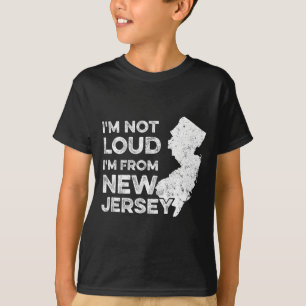 Camiseta Engraçado Nova Jersey , Não Sou Alto Sou de Nova J