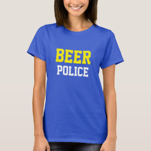 Camiseta Engraçado Novelty College Style Design BEER POLÍ