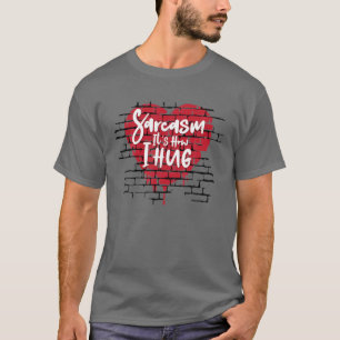 Camiseta Engraçado Novelty Hilarious Sarcasmo É como eu a