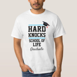 Camiseta Engraçado Novelty Mens DURO KNOCKS FORMANDO ESCOLA