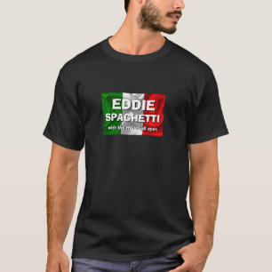 Camiseta Engraçado Novidade EDDIE SPAGHETTI MEATBALL OLES