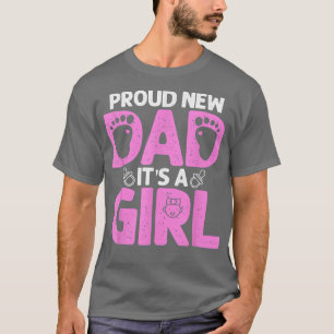 Camiseta Engraçado Novo papai Orgulhoso Presente para os Ho