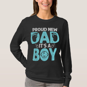 Camiseta Engraçado Novo papai Orgulhoso Presente para os Ho