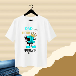 Camiseta Engraçado número um com coroa