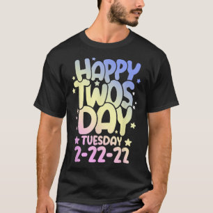 Camiseta Engraçado Numerologia Fevereiro, Feliz Terça-Feira