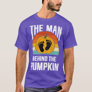 Camiseta Engraçado o homem por trás do sanduíche de abóbora