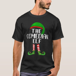 Camiseta Engraçado O Natal Da Família Do Elf Comediante