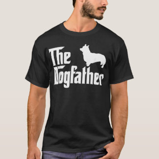 Camiseta Engraçado O Padrasto do Cachorro para Corgi