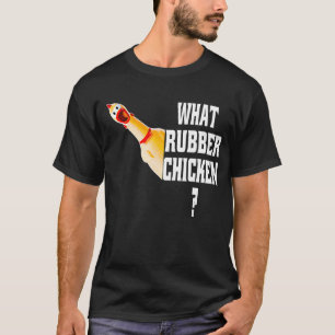 Camiseta Engraçado O Que Frango de Borracha Meninos Frango
