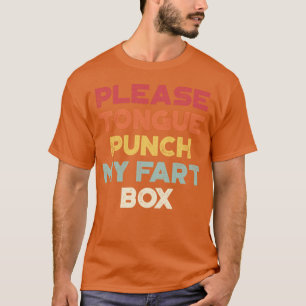 Camiseta Engraçado Ofensivo Por Favor Dê um Soco na Minha C
