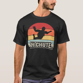 Camiseta Engraçado Oh Paraquedas Paraquedista Retro Vintage