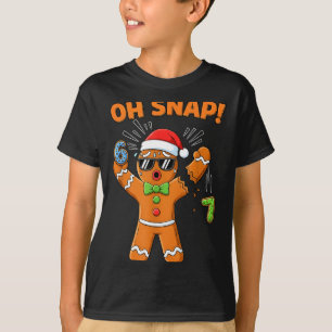 Camiseta Engraçado Oh Snap 67 Seis Sete Meme Homens de Pão