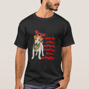 Camiseta Engraçado Olhar para mim sendo festivo e tal Chris