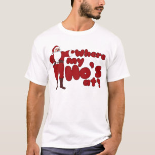 Camiseta Engraçado onde minha casa está em Papais noeis