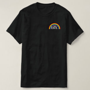 Camiseta Engraçado Orgulho gay Arco-Íris Soa Gay