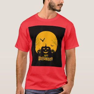 Camiseta Engraçado Ou Trate A Silhueta De Halloween