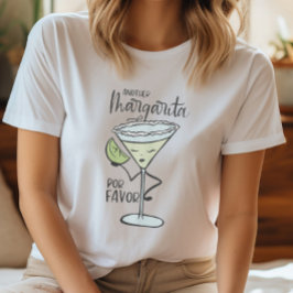 Camiseta Engraçado Outra Margarita Por Favor