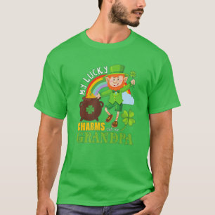 Camiseta Engraçado Paddy Day St Patricks Sortudos Charme M