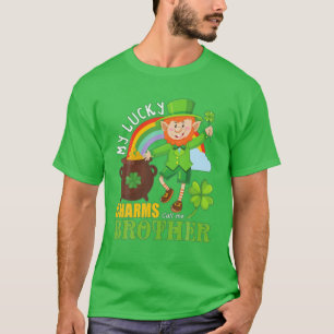 Camiseta Engraçado Paddy Day St Patricks Sortudos Charme Me
