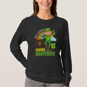 Camiseta Engraçado Paddy Day St Patricks Sortudos Charme Me