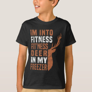 Camiseta Engraçado Pai Hunter Estou na Malhação Deer Freeze