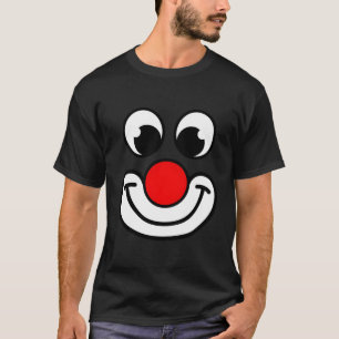 Camiseta Engraçado Palhaço Com Nariz De Palhaço Eu Palhaço