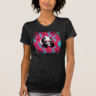 Camiseta Engraçado Panda Bear Beach Bum Legal Óculos de sol
