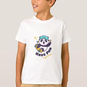 Camiseta Engraçado Panda Bonito Para Animais De Sobrevivênc