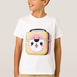 Camiseta Engraçado Panda Love Suitcase