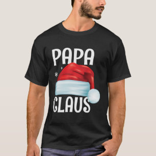 Camiseta Engraçado Papá Claus Casal de Natal Pajama