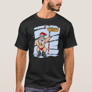 Camiseta Engraçado Papai Noel Dançando Natal Eve Xmas Premi