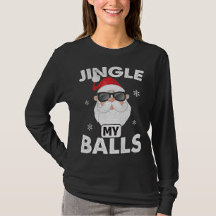 Camiseta Engraçado Papais noeis de Natal para Adultos - Jin