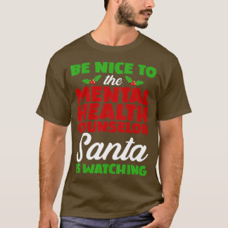 Camiseta Engraçado Papais noeis de Xmas para Conselheiros d