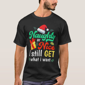 Camiseta Engraçado Papais noeis Malditos Ou Bonitos Ainda T