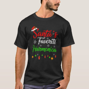 Camiseta Engraçado Papais noeis Xmas Favoritos à Harmonia N