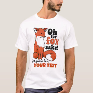 Camiseta Engraçado, para a Fox Sake, vou ser uma gravidez P