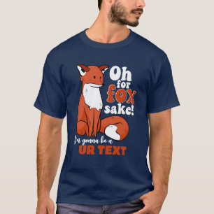 Camiseta Engraçado, para a Fox Sake, vou ser uma gravidez P