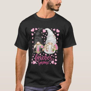 Camiseta Engraçado para sempre Gnomo - Unique Casamento Gno