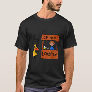 Camiseta Engraçado, Pato De Limonada Fresco De Gelo Tem Qua