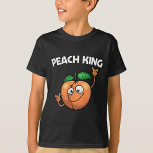 Camiseta Engraçado Peach Para Homens Pai Dançando Pêssego F