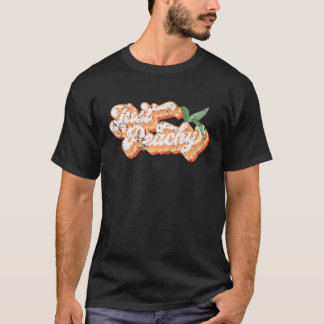 Camiseta Engraçado, Peachy Retro 70S Georgia Peaches Verão