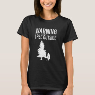 Camiseta Engraçado, Peito Lá Fora Para Acampar Meninas Adol