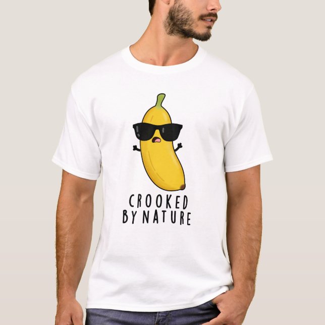 Camiseta Engraçado Pela Nature Funny Banana Pun (Frente)
