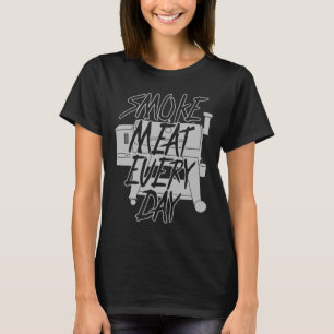 Camiseta Engraçado Pellet Fumante Churrasco Pit Grill Prese
