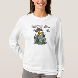 Camiseta Engraçado Perder