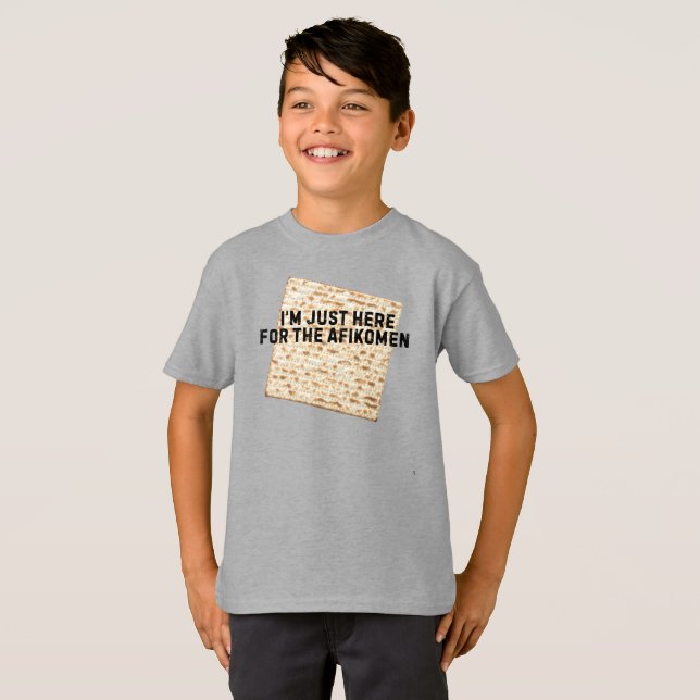 Camiseta Engraçado Personalizado Matzoh Passover (Frente Completa)